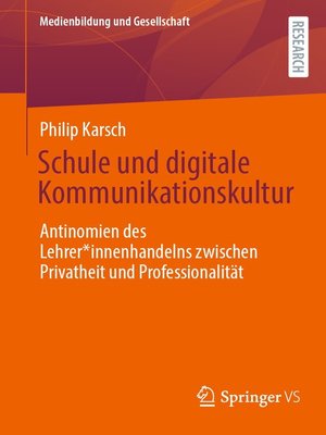 cover image of Schule und digitale Kommunikationskultur